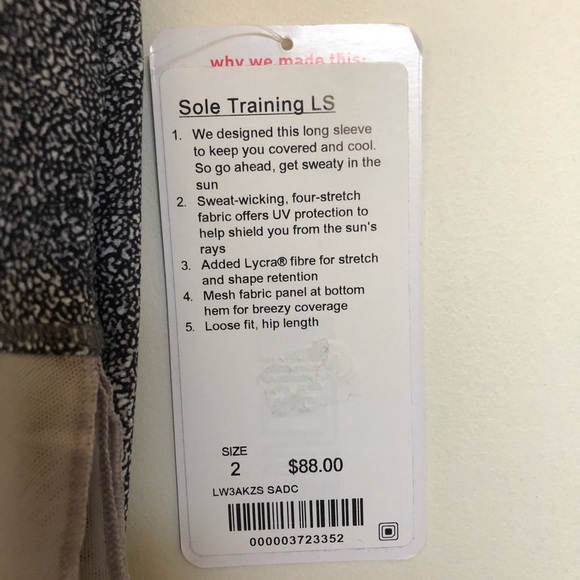 Lululemon Sole Training Top - Picture 4 of 5
